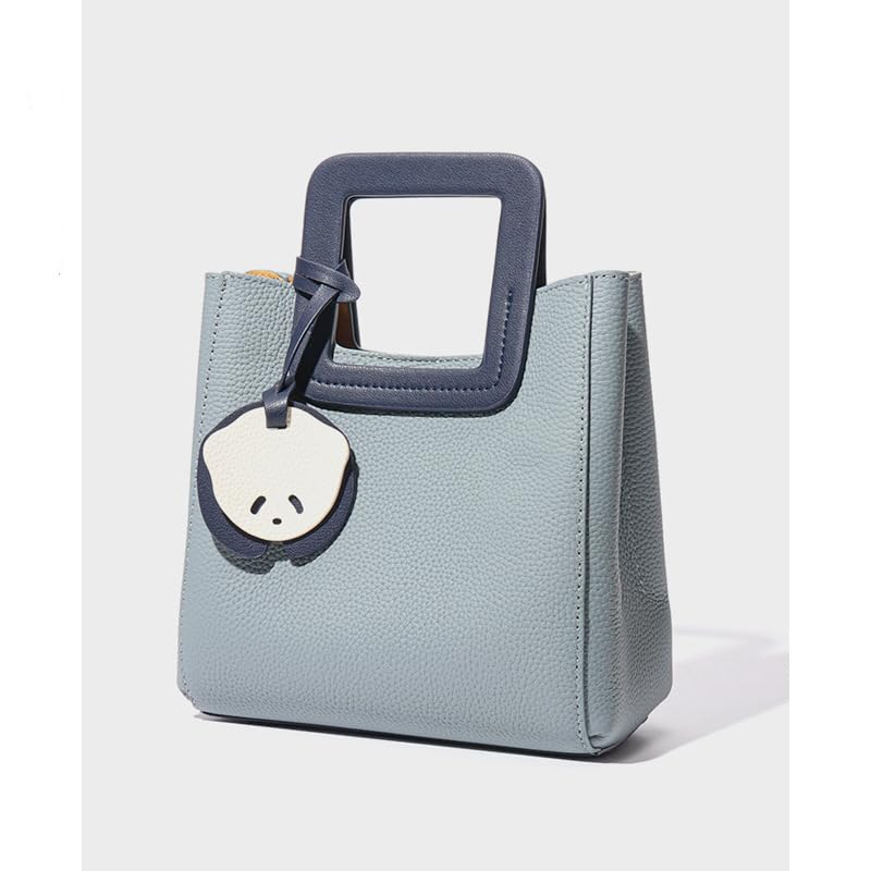 Ice Blue Mini Tote Bag - Image 5