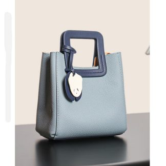 Ice Blue Mini Tote Bag