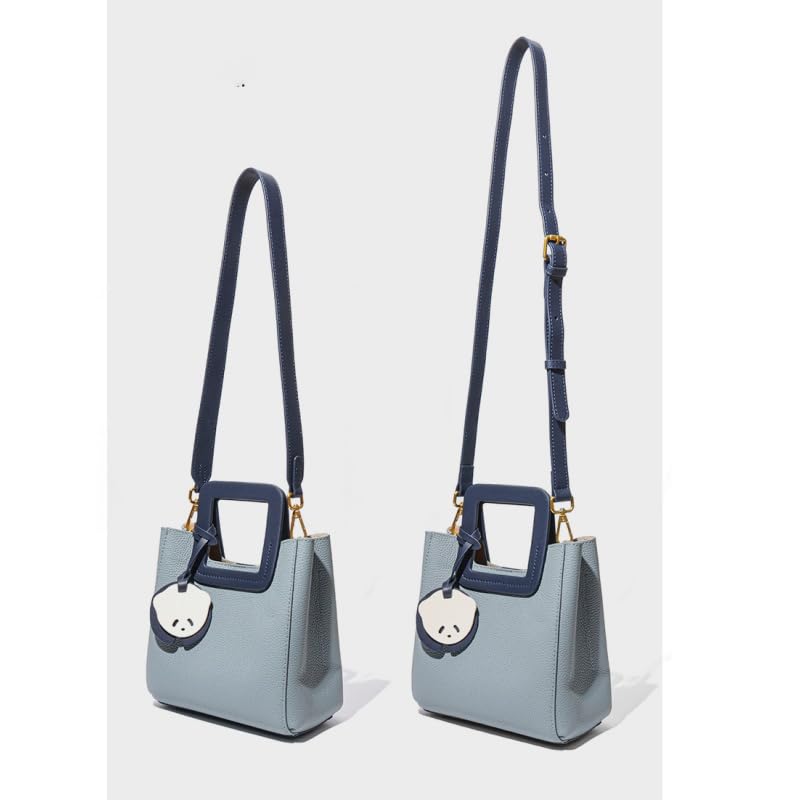 Ice Blue Mini Tote Bag - Image 2