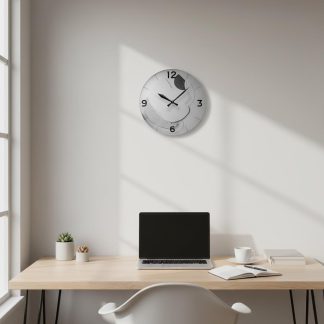 Minimalist Abstract Line Art Wall Clock