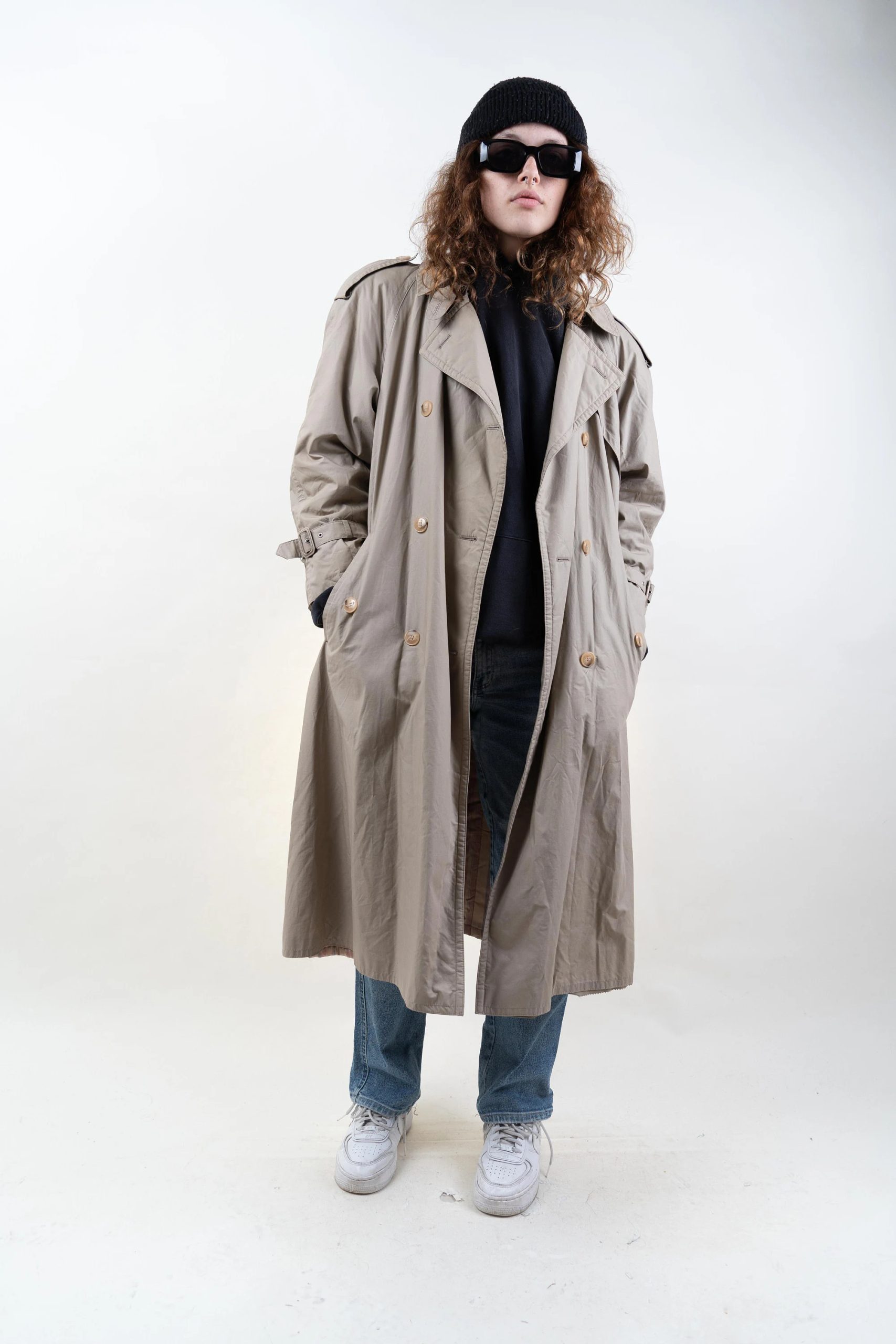 Double-breasted trench coat - Image 5